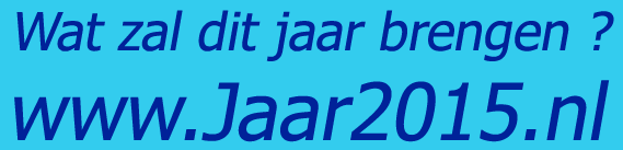 wat zal dit jaar 2015