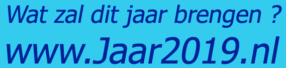 wat zal dit jaar 2019 brengen?